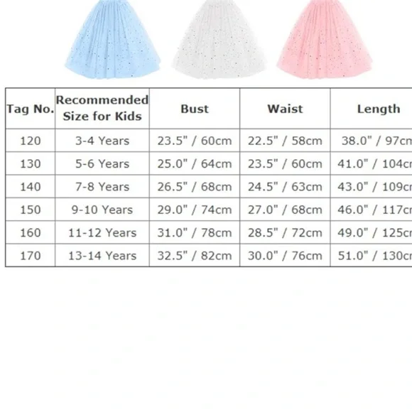 NWT White tulle dress with gold stars detail - Picture 6 of 12